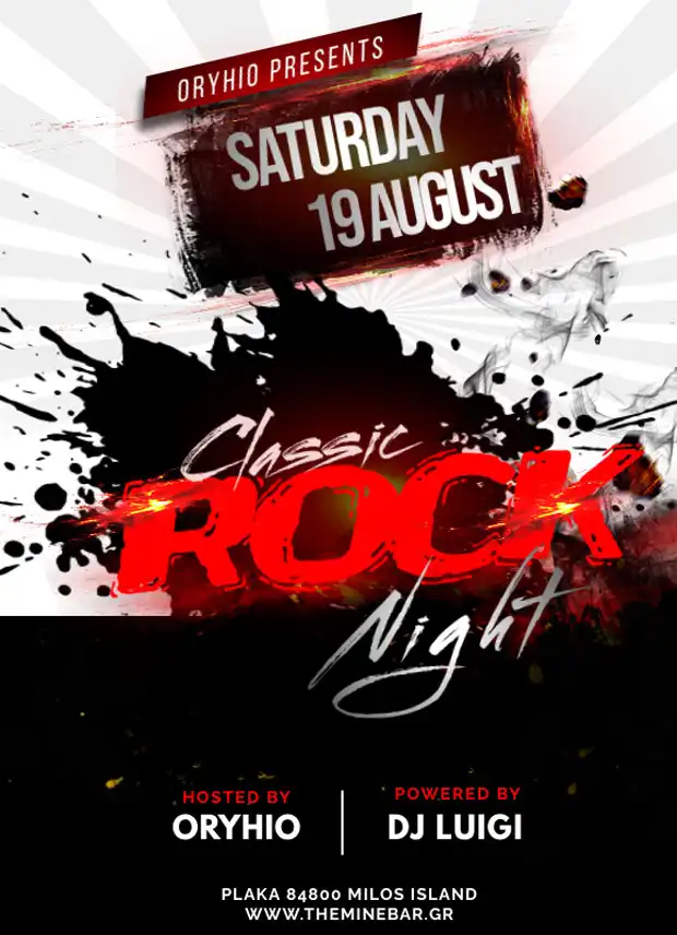 Rock night ORYHIO